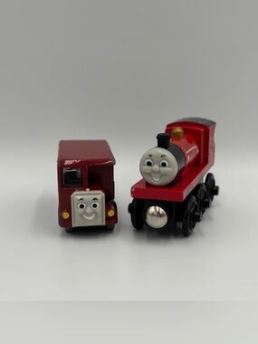 RARE Vintage Thomas the Train & Friends Bertie Bus + Celebration James Toy Lot